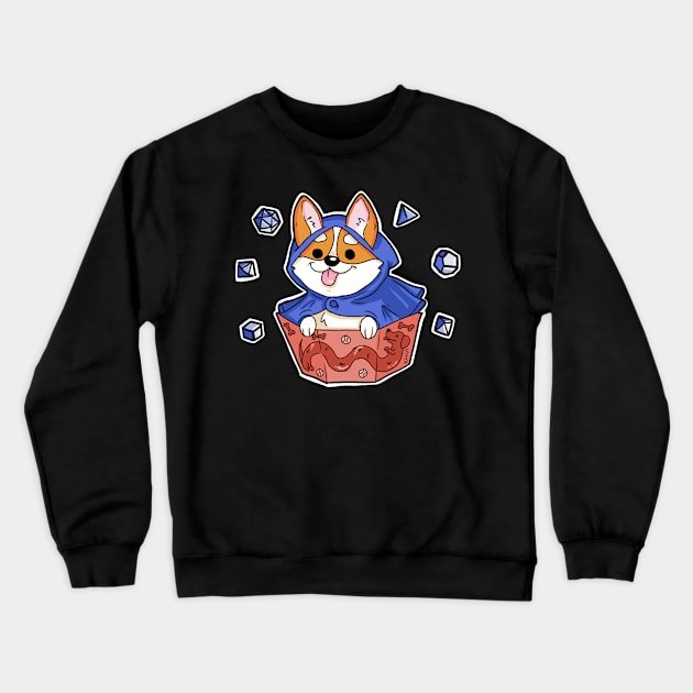 Gamer Corgi Crewneck Sweatshirt by Bat13SJx